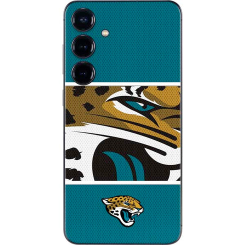 NFL Jacksonville Jaguars Zone Block Galaxy S25 Skin